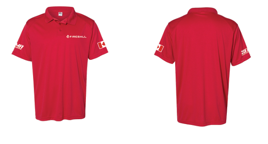 Fireball Polo - RED Men