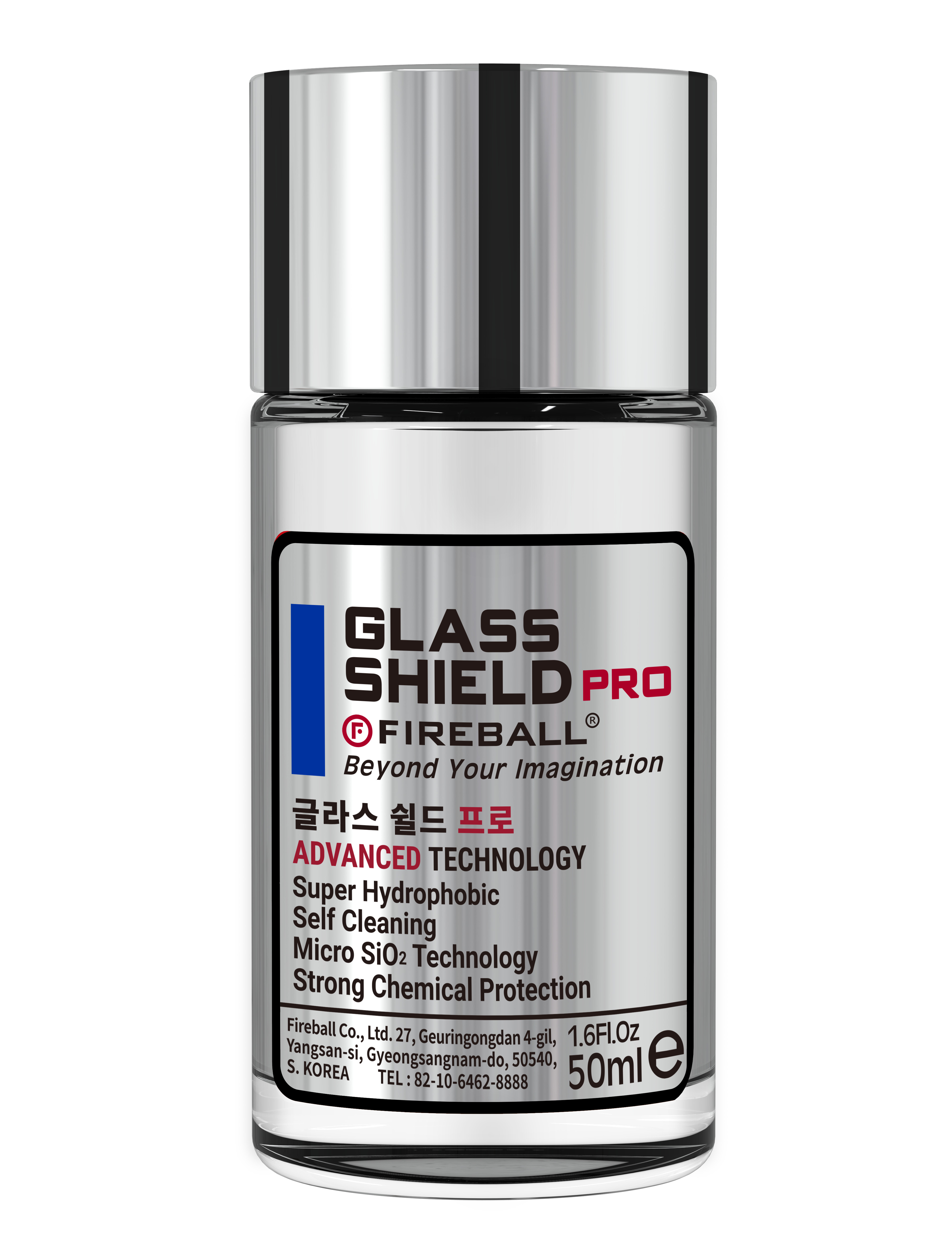 Fireball Glass Shield Pro 50ml (Certified Installer ONLY, Contact us to get access)