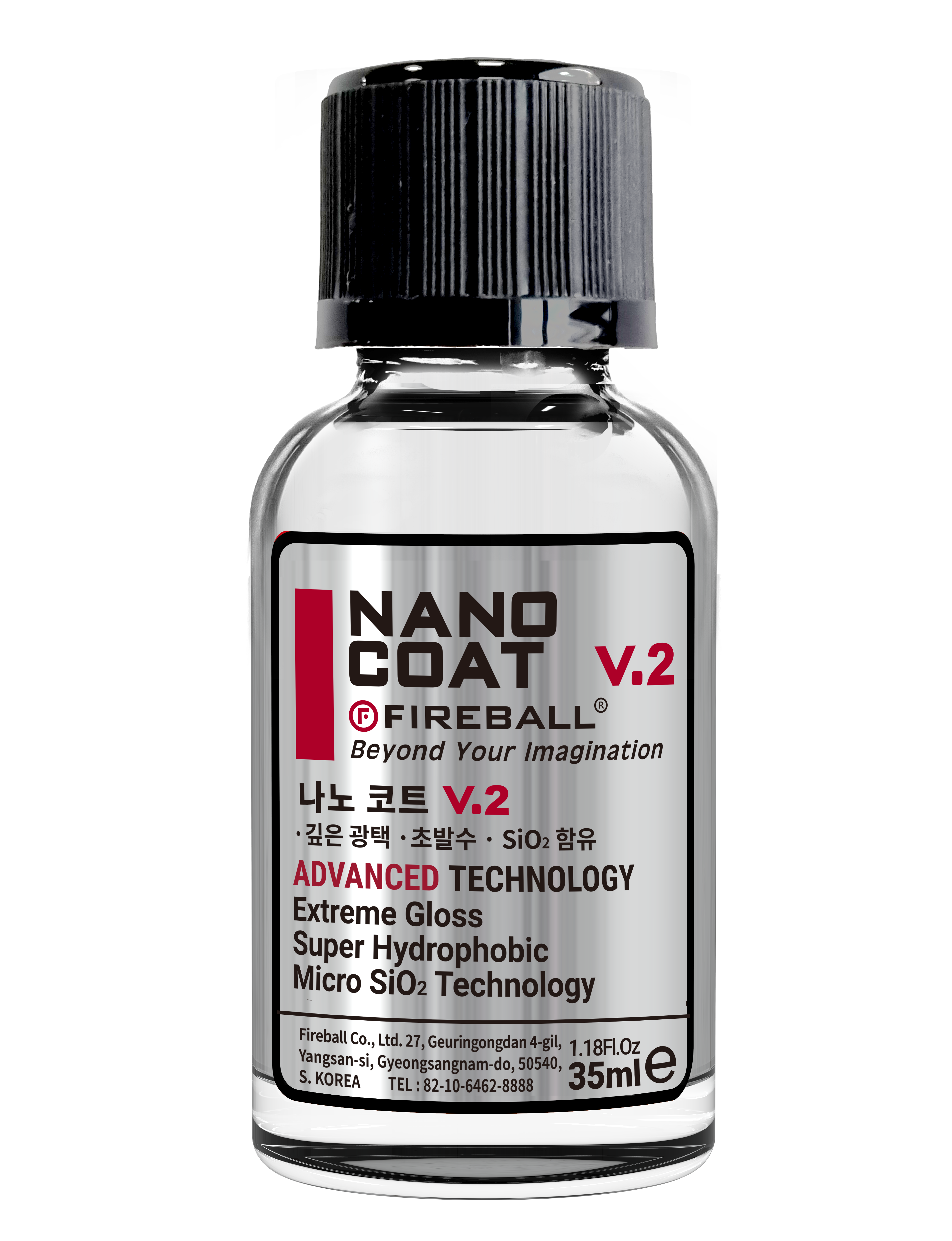 Fireball Nano Coat V2 1yr Ceramic Coating 35mL