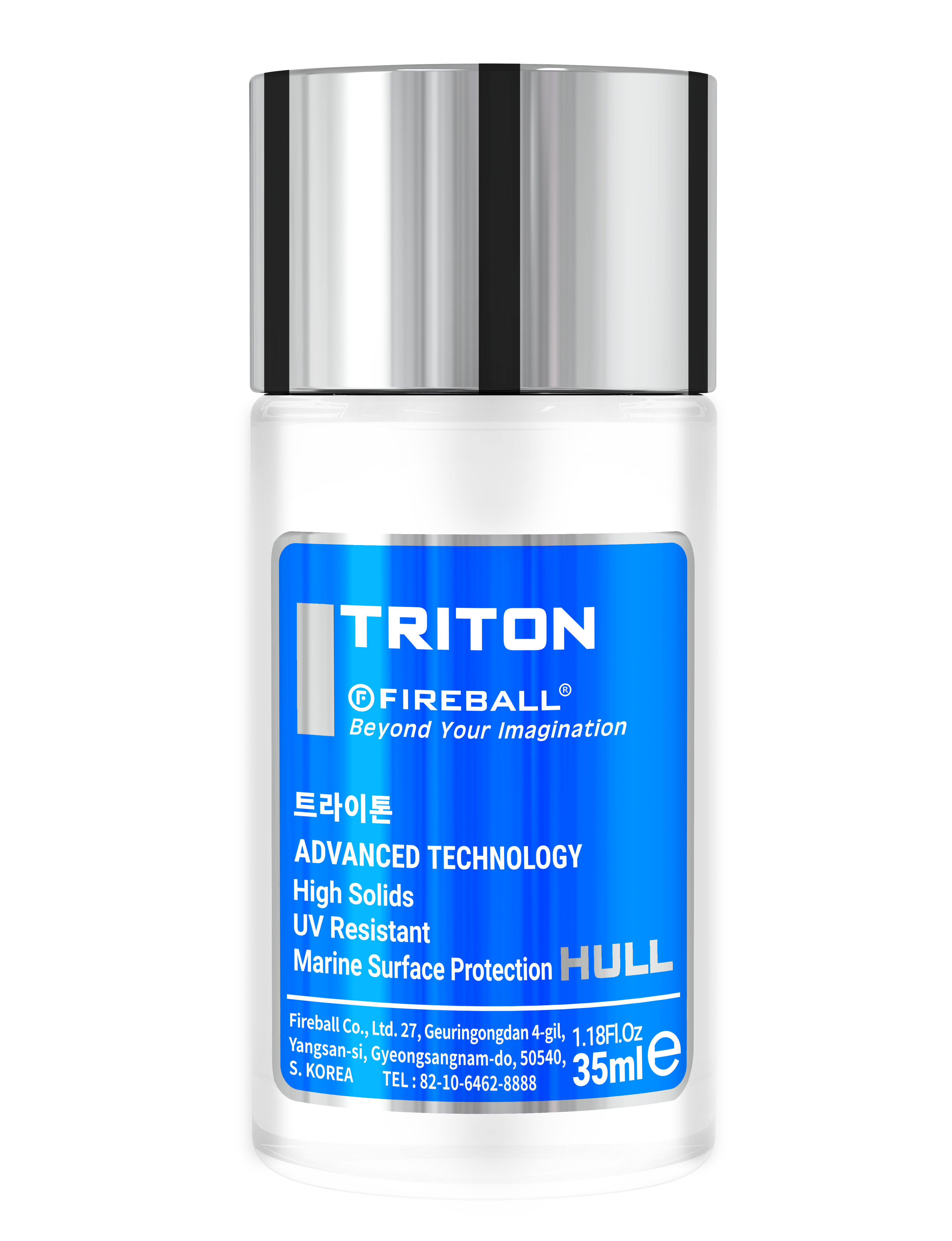 Fireball Triton (Hull) MARINE Coating 105ml(35ml*3) (Certified Installer ONLY, Contact us to get access)