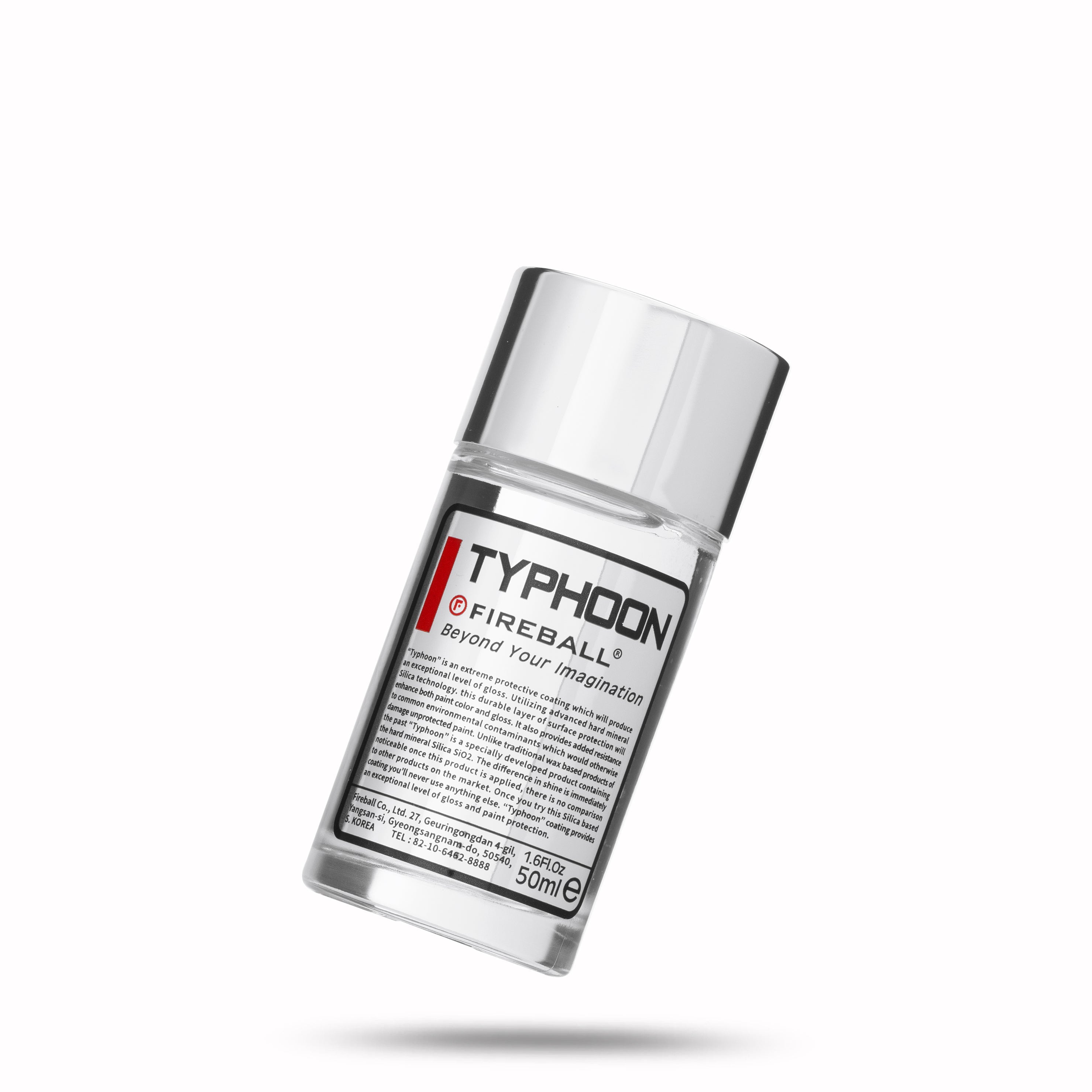 Fireball Typhoon 50mL - Super-Hydrophobic Top Coat (Certified Installer ONLY, Contact us to get access)