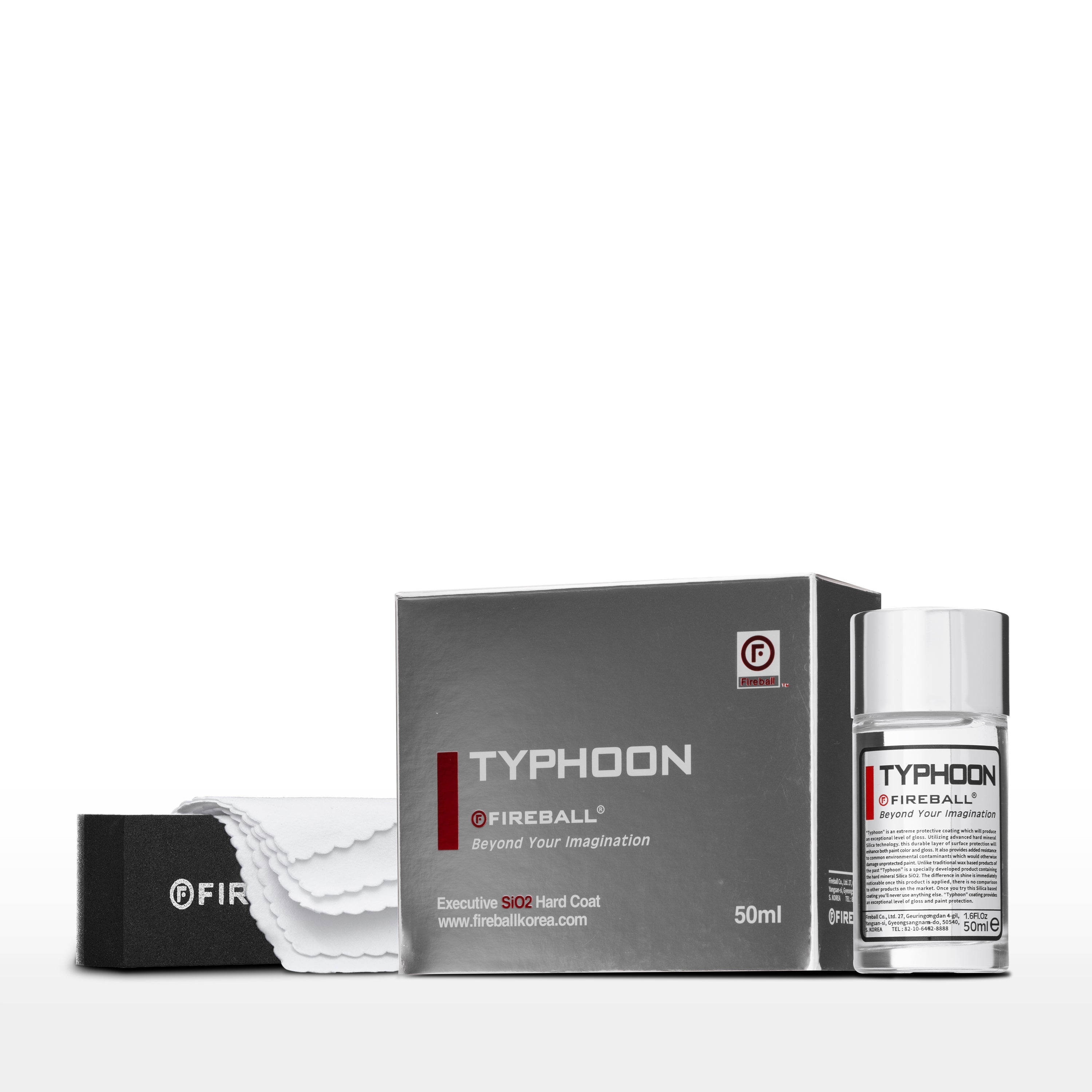 Fireball Typhoon 50mL - Super-Hydrophobic Top Coat (Certified Installer ONLY, Contact us to get access)